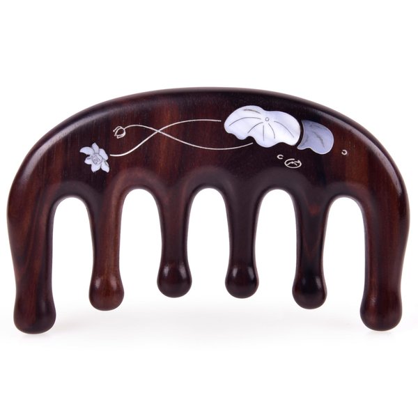 TAN MUJIANG Massage Hair Comb Natural Wood (Harmony)