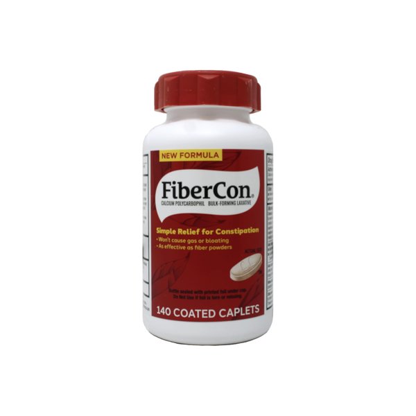 Fibercon Fiber Therapy For Regularity -- 140 Caplets