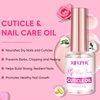 XIFEPFR Cuticle Remover Kit - Cuticle Remover Cream & Cuticle Oil, Rose Flavor Cuticle Care Kit with Cuticle Trimmer Cuticle Pusher Cuticle Nipper for Manicure, Removedor de Cuticula for Nail Care