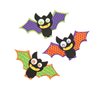 Playing with Scissors 12 Halloween Colorful Bat Foam Craft Kit for Kids-Arts and Crafts-Classroom Activity-Party Favor