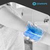 ICEWRAPS 5x7 Gel Ice Packs For Injuries Reusable | Hot Cold Gel Pack for Injuries, Pain Relief, and Migraines | Soft Ice Pack For Arm, Leg, and Back Brace | Flexible Gel Compress Ice Packs | Pack of 4