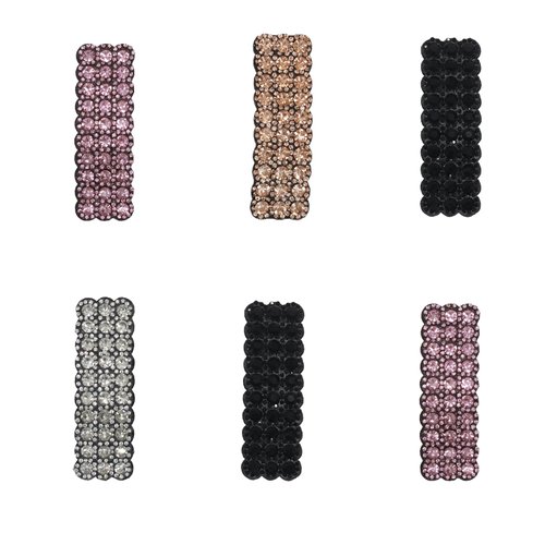 6PCS Sparkly Glitter Hair Accessories for Women,Hair Barrettes for Women,Barrettes for Women,Hair Barrettes,Barrettes for Fine Hair, Barrettes for Thick Hair,Clips and Barrettes