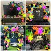 147pcs Neon Balloon Arch Kit, Neon Party Decorations with Yellow Hot Pink Lime Green Orange Blue Neon Balloons for Back to 80S 90S Glow in the Dark Birthday Decorations