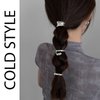 EOQPDECD 3Pcs Metal Hair Clip Set, High Ponytail Buckle Claw Clips for Women, Hair Accessories for Thick Thin Long Hair, Daily Party Gift