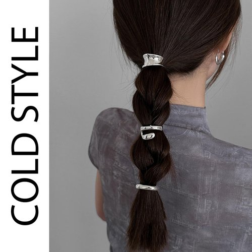 EOQPDECD 3Pcs Metal Hair Clip Set, High Ponytail Buckle Claw Clips for Women, Hair Accessories for Thick Thin Long Hair, Daily Party Gift