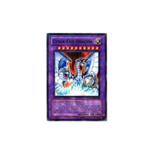Yu-Gi-Oh! - Cyber End Dragon (MF02-EN003) - Mattel Action Figure Series 2 - Promo Edition - Parallel Rare