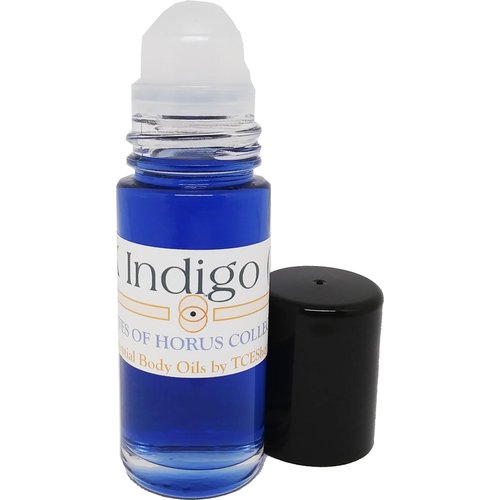 TCEShop XX Indigo - Type JV For Men Scented Body Oil Fragrance [Roll-On - Blue - 1 oz.] - ID#34808