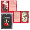 Secret Origins Horror Tarot Card Deck - Bundle with Horror Themed Tarot Deck and Guidebook with Vampires, Werewolves, More Plus Horror Bookmark | Tarot Cards with Guidebook Set
