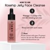 Cleen Beauty Cleanse and Skin Care Set | Daily Regimen | Rosehip Jelly Face Cleanser + Bakuchiol Antioxidant Renewing Serum | Anti-Aging Serum | Hydrate Gentle Face Wash