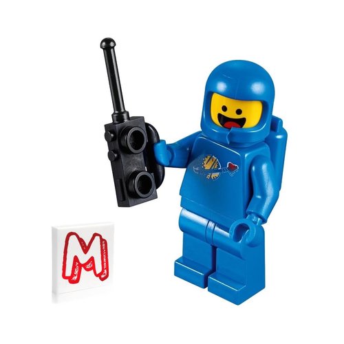 The LEGO Movie 2 MiniFigure - Benny the Space Guy (with cool Display Stand)
