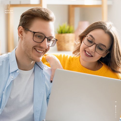 Gaoye Blue Light Blocking Glasses Women/Men, Computer Gaming Fake Eyeglasses Anti UV Ray-Spring Hinge (4 Pack, Matte Black & Leopard & Pink & Transparent)