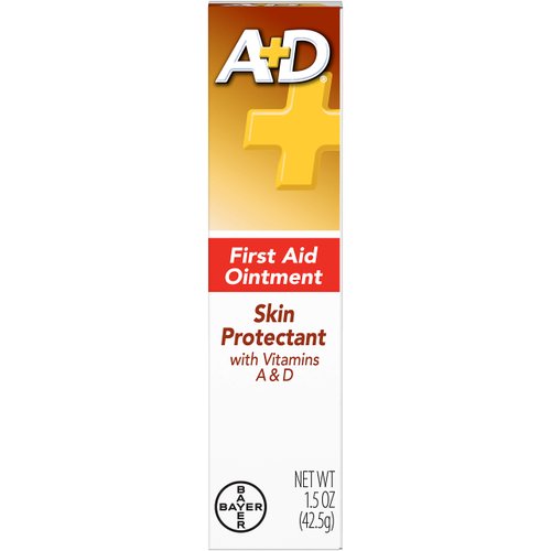 A+D First Aid Ointment Skin Protectant With Vitamin A&D 1.50 oz ( Pack of 2 )