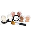 (SPF 30) (20Gms) (7PC) (COCOA Shade Makeup Kit by Sweetface Minerals) Packs Foundation Makeup Powder, Medium Concealer Powder, Peach Blush Powder, Bronzer Powder, Primer Powder, White Finishing Powder