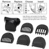 Electric Hair Trimmer Head Compatible, 5pcs Guide Comb for Braun Series 3, BT32 Razor Head Replacement Razor Blade, Hair Clipper Cutting Guides/Combs