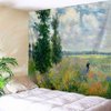 WIHVE Monet's Tapestries, Flower Women Field Argenteuil Tapestry Wall Hanging Art Home Decor for Bedroom Living Room Apartment Dorm 90 x 60 Inches
