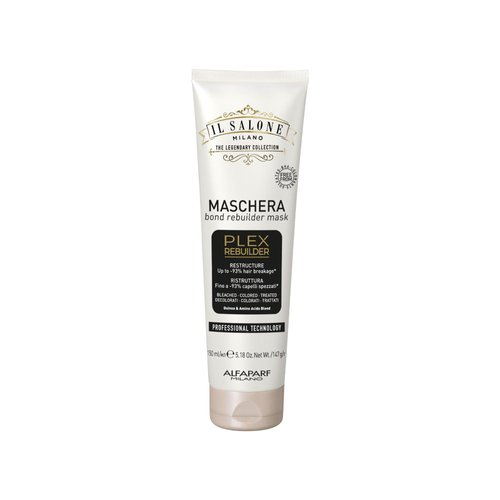 Il Salone Milano Plex Rebuilder Hair Mask for Color Treated Hair - Professional Overnight Mask for Dry, Damaged Hair - 5.18 oz / 150 ml