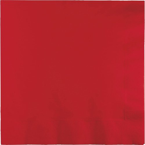 Classic Red Dinner Napkins, 25 Count