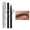 0.01mm Ultrafine Liquid Eyebrow Pencil to Create Thin to Thick Micro Hair-like Eyebrow, Instant Lift Eyebrow Color, Long-lasting Waterproof Natural Look Eyebrow Pen (#02 Dark Brown)