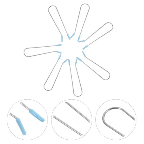 FRCOLOR 20Pcs Hot Roller Clips Hot Rollers Curler Clips Hot Roller Clips Replacement U-shaped Clips