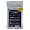 UVBLOC One Touch Card Holder 180pt (5 Pack) Magnetic Baseball Jersey Patch Protectors Sleeves Cases for Trading Sports Cards
