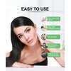 Herbishh Hair Color Shampoo for Gray Hair - Enriched Formula with Keratin & Tuber Fleece Flower - Full Grey Coverage, Easy to Use, Long lasting, Instant - Black (400ml)