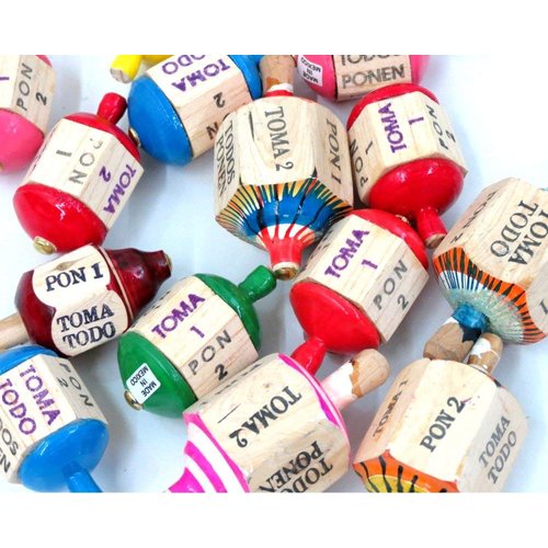 Leos Imports Toma Todo Pirinola Spinning Top Mexican Game