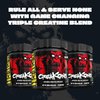 Mutant CREAKONG – Advanced Creatine Supplement with Triple Creatine Blend for Muscle Strength, Size & Performance – Unflavoured, Banned Substance Tested – 300g (75 Servings)