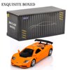 TOKAXI 1/36 Scale Mclaren F1 Diecast Cars Models,Pull Back Vehicles Mclaren Toy Cars,Cars Gifts for Boys Girls Orange