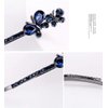 1PC French Butterfly Hair Barrettes and 2PCS Rhinestone Butterfly Hair Clips Bobby Pins Hairpins Accessory for Women (A #)