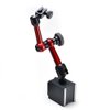 AGPtek 3-Joint Red Adjustable Magnetic Base Holder for Digital Dial Indicator