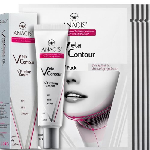 Anacis Advanced Neck Cream and Masks Targets Fine Lines, Wrinkles, Loss of Firmness, Elasticity, ...