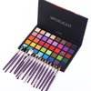 UCANBE Spotlight Eyeshadow Palette + 15 PCS Eye Brushes Makeup Set, Professional 40 Color Matte Shimmer Glitter Eye Shadow Pallet Highly Pigmented Waterproof Long Lasting Make up Pallete