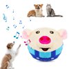 UgyDuky Active Moving Pet Plush Toy,2024 New Interactive Dog Toys Pet Bouncing Balls Dog Ball Moving Dog Toy Dog Toys Washable Cartoon Pig Plush to Keep Them Busy Small Plush for Dogs Pet Toys
