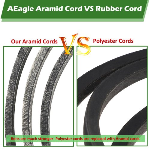 AEagle Aramid Cord Deck Belt 5/8 x 176 inch for Ferris 1522061 22061 5022061 5103391 5103871 482652