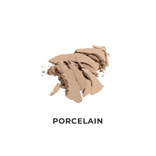 Lamel Stay Matte Compact Powder - Light Natural Coverage - Universal Neutral Undertone - Cruelty Free - Porcelain - N.401