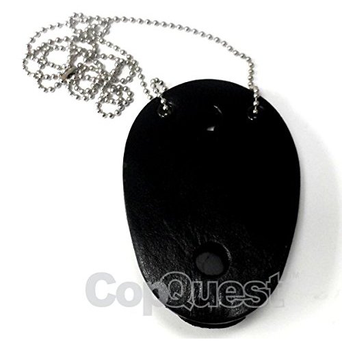 Strong Leather Clip On Badge Holder - LAPD Oval 2-1/2 x 3-5/8 - Without Chain