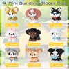 Scosloo Micro Mini Building Blocks Dog Series, Animals Model Toy Party Favors for Kids, Creative Building Blocks Toy, Birthday Gift for Boy Girl Ages 6-12+ (Maltese)
