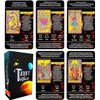 QCFQCF Tarot Cards for Beginners,Tarot Cards with Meanings on Them,Tarot Learning Deck, Reading Divination Tool