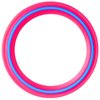 JEEFUD Flying Disc for Kids Adults 11 inch Flying Ring, 3 Pack Beach Backyard Sports Play Soft Discs，Best Sport Outdoor Toy Gift for 4+ Year Old Boys Girls Family (3PCS (Blue，Pink&Turquoise))
