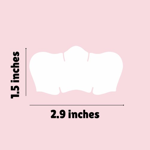 Hydrocolloid Nose Pore Strips for Overnight Use, Absorbs Oil and Gunk | Facial Skin Care Products | Overnight Pore Strips, 6 Ct