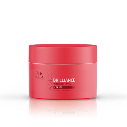 Wella Professionals Invigo Brilliance Hair Mask for Coarse Colored Hair| Conditioning Treatment| Color Vibrancy Mask | 5.07 Fl Oz