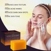 VALITIC Kojic Acid Soap for Hyperpigmentation - with Glutathione, Collagen & Vitamin C - Natural Soap Bars with Turmeric - Original Japanese Complex for Dark Spot Correction - 2 Pack