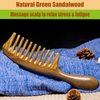 The Moreinday Wooden Comb Wood Comb Wide Tooth Comb for Women Hair Comb for Women Sandalwood Comb for Men