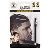 Facial Hair Shaping + Styling Tool | Lining Up & Edging Beard, Hairline, Mustache for Trimmer or Razor | Clear Guide + Bonus Pencil | The Cut Buddy