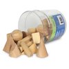 Learning Resources Wood Geometric Solids, Kids Wooden Shapes, Montessori Toys, Set of 19, Ages 9+