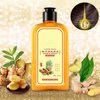 Ginaday Instant Ginger Hair Regrowth Shampoo, Ginger Anti-Fall Shampoo, Ginger Shampoo for Hair Growth, Ginger Hair Care Shampoo, Ginger Anti-Hair Loss Hair Shampoo (yellow 280ML)