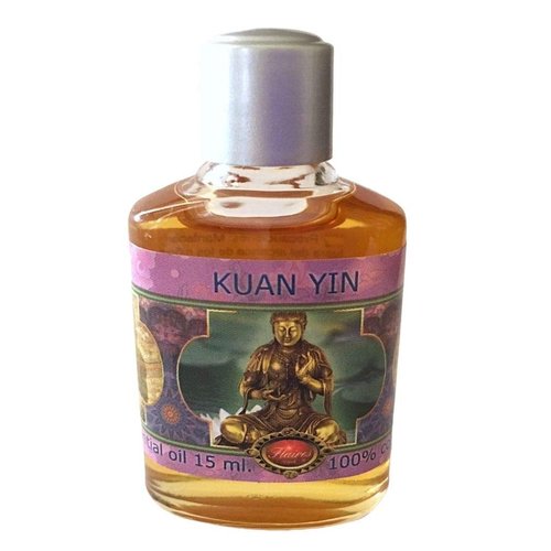 Kuan Yin Asian Buddhist Cedar Honey Patchouli Essential Fragrance Oils by Flaires L-352