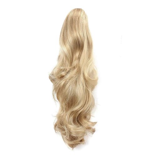 Liasun 20&quot; 190g Curly Claw Clip Ponytail Hair Extension, Synthetic Hairpiece Long Curled Wavy Pon...