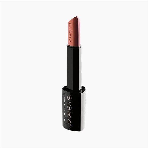 Sigma Beauty Infinity Point Congac Nude Lipstick - Longwear Satin Finish Lipstick for Great Lip C...