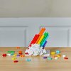 PLUS PLUS 70 Piece Interlocking Building Blocks for Kids, Open Ended Connecting Toys, STEM Bin Classroom Mini Manipulatives - Rainbow Mix Play Tube
